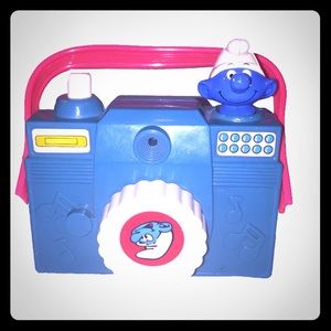 Vintage 1982 Smurfs Collectible Toy Camera